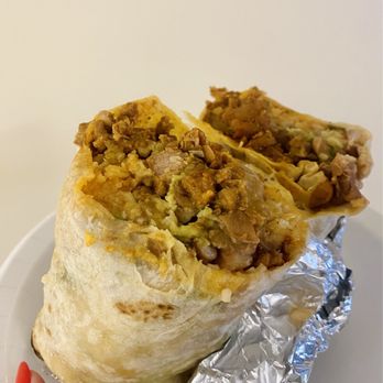 Cielito Lindo - Al Pastor Super Burrito (No Cheese, Light Sour Cream) - Mexican Near Me - San Francisco, California