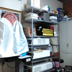 Doctor Joseph's Eye Clinic - One of the exam rooms...with a dentist's chair.