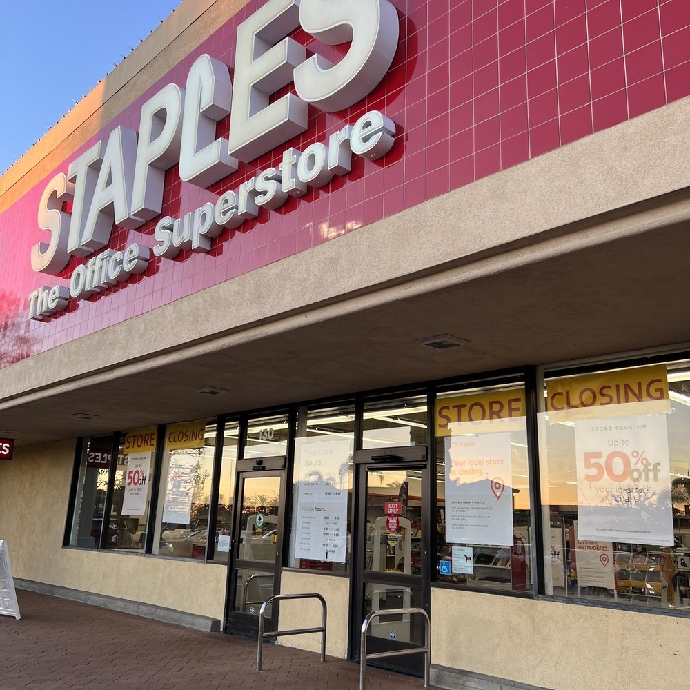 Closest Staples