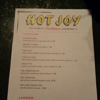 Hot Joy - Menu & address - Asian Fusion Near Me - San Antonio, Texas