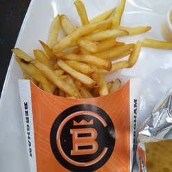Closeup of the fries.