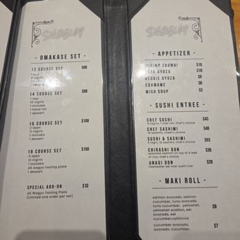 Shogun Omakase - Menu - Sushi Bars Near Me - New York, New York Shogun Omakase - Menu - Sushi Bars Near Me - New York, New York