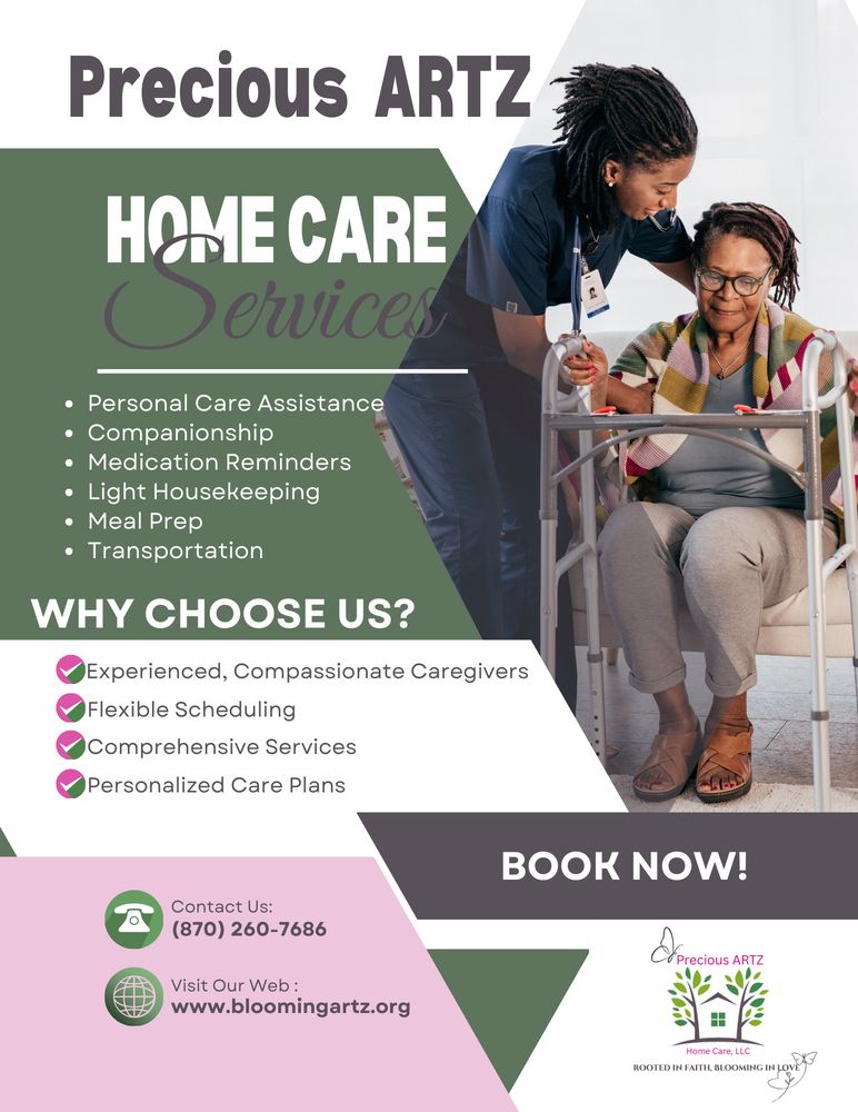 Precious Artz Home Care - home care agency in Star City, AR