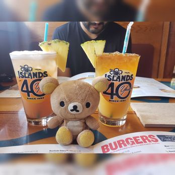 Islands Restaurant - Their drinks were delicious! #nomnom #cocktails #islands #restaurants #burbank #rilakkuma #mortimerthebear #brunch - Burgers Near Me - Burbank, California Islands Restaurant - Their drinks were delicious! #nomnom #cocktails #islands #restaurants #burbank #rilakkuma #mortimerthebear #brunch - Burgers Near Me - Burbank, California