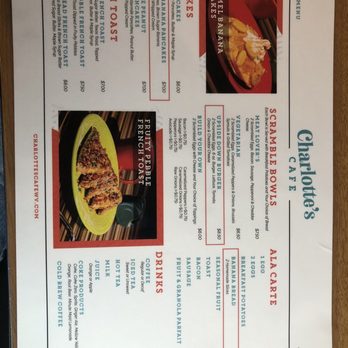 Charlotte’s Cafe - Menu - Breakfast & Brunch Near Me - Berkeley Springs, West Virginia Charlotte’s Cafe - Menu - Breakfast & Brunch Near Me - Berkeley Springs, West Virginia