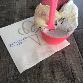 Gelato Paradiso - Forrest Fruit, Dulce de Leche, Cookies n Cream, and Vanilla gelato - Gelato Near Me - Coronado, California Gelato Paradiso - Forrest Fruit, Dulce de Leche, Cookies n Cream, and Vanilla gelato - Gelato Near Me - Coronado, California