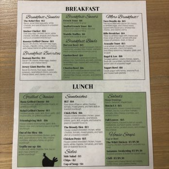 Rebel Hen Cafe - Menu - Cafes Near Me - Lincoln, California Rebel Hen Cafe - Menu - Cafes Near Me - Lincoln, California