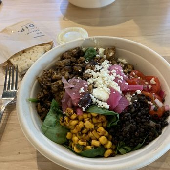 CAVA - Lemon Chicken Bowl - Salad Near Me - Austin, Texas