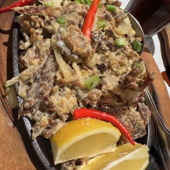 Patio Filipino - Sizzling Pork Sisig - Filipino Near Me - San Bruno, California Patio Filipino - Sizzling Pork Sisig - Filipino Near Me - San Bruno, California