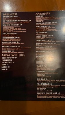 Menu photo 1 Rocky's Bar + Grill Las Vegas, NV Menu photo 1 Rocky's Bar + Grill Las Vegas, NV