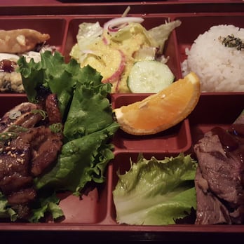 Momo Sushi - Lunch special - kalbi, beef teriyaki.  $8.95, PLUS $1.00 extra for beef, and kalbi. - Sushi Bars Near Me - Henderson, Nevada