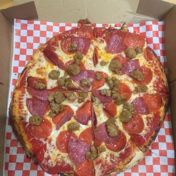Persona Pizzeria - Carne pizza! Smells yummy - Pizza Near Me - Santa Barbara, California Persona Pizzeria - Carne pizza! Smells yummy - Pizza Near Me - Santa Barbara, California
