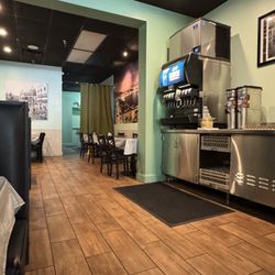 Magone Italian Grill & Pizza - View from our booth