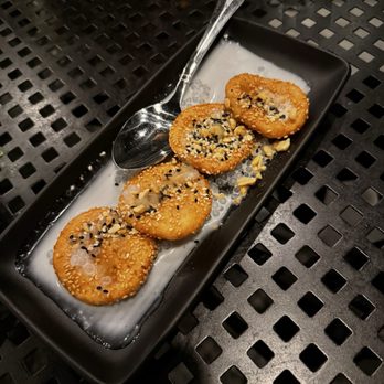 Top Hatters Kitchen and Bar - fried sesame mochi - Asian Fusion Near Me - San Leandro, California Top Hatters Kitchen and Bar - fried sesame mochi - Asian Fusion Near Me - San Leandro, California