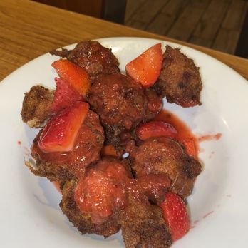 Denny's - Burnt pancake bites - American Near Me - Arlington Heights, Illinois Denny's - Burnt pancake bites - American Near Me - Arlington Heights, Illinois