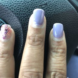 Tip Top Nails is the worst nail shop ever. They rushed doing my nails and after not even a week my nails look like this. Very Rude