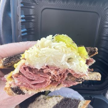 TKB Food Truck - Had to make sure I got picture before I Devoured the Ruben Special. Sauerkraut made it sooo good - Sandwiches Near Me - Riverside, California TKB Food Truck - Had to make sure I got picture before I Devoured the Ruben Special. Sauerkraut made it sooo good - Sandwiches Near Me - Riverside, California