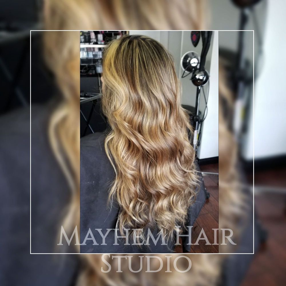 Mayhem Hair Studio Logo