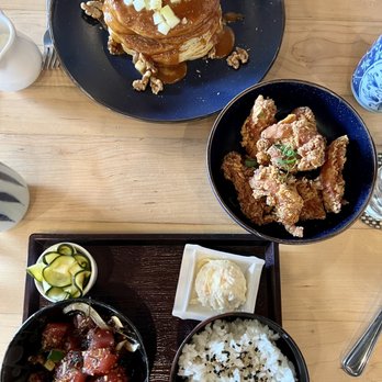 Nami Kaze - Brunch! People's choice and Kulolo pancakes! - Japanese Near Me - Honolulu, Hawaii