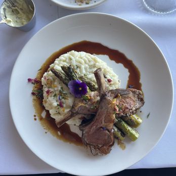 The Vine Fine Dining - Lamb with asparagus and rice - Seafood Near Me - Touchet, Washington The Vine Fine Dining - Lamb with asparagus and rice - Seafood Near Me - Touchet, Washington