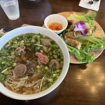 Pho Now - Egg rolls and House Special Pho - Vietnamese Near Me - San Jose, California