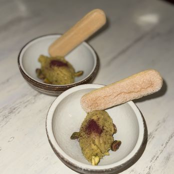 Rana Fifteen - Creamy pistachio 10/10 it was delicious, especially with the ladyfingers. - Mediterranean Near Me - Brooklyn, New York