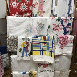 Born Again Quilts - Vintage tablecloths