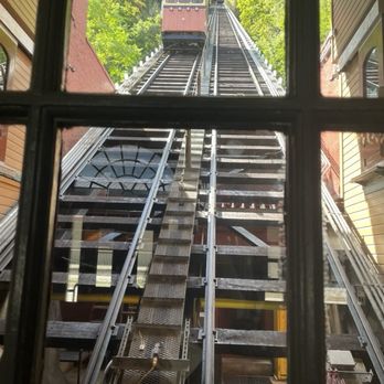 Monongahela Incline - A view up the incline! - Landmarks & Historical Buildings Near Me - Pittsburgh, Pennsylvania