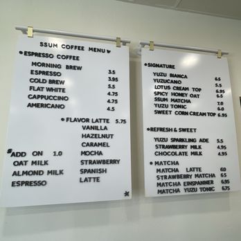 Ssum Coffee - menu! - Coffee & Tea Near Me - Anaheim, California Ssum Coffee - menu! - Coffee & Tea Near Me - Anaheim, California