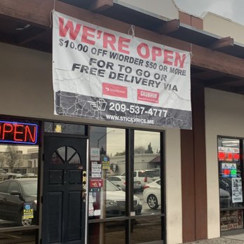 Sticky Rice Restaurant - Don't forget to tell them to apply the $10 off or they won't do it. ‍ smh - Laotian Near Me - Ceres, California