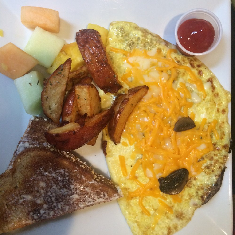 Anthony's Cheesecake - Omelette w/ mushroom and cheddar - American Near Me - Bloomfield, New Jersey Anthony's Cheesecake - Omelette w/ mushroom and cheddar - American Near Me - Bloomfield, New Jersey
