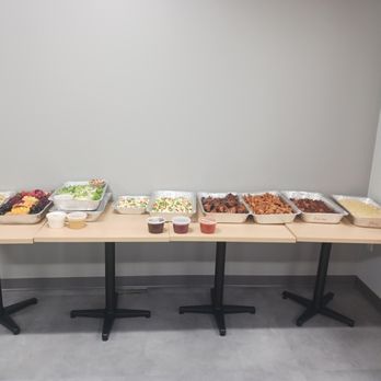Legends Barbecue - a table of food - Bars Near Me - Portsmouth, New Hampshire