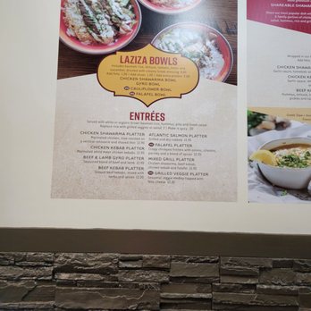 Laziza Mediterranean Grill - Evans  - Menu - Middle Eastern Near Me - Evans, Georgia