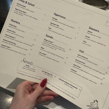 Toga - Menu - French Near Me - Houston, Texas