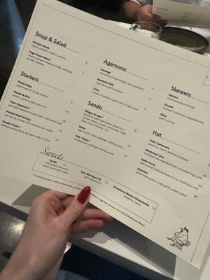 Menu photo 2 Toga Houston, TX