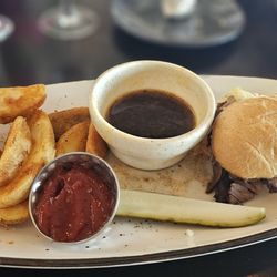 Hook & Cleaver - Prime Rib Dip half order