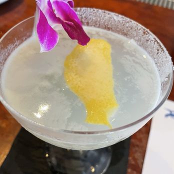 FIYA - Half glass of lemon drop - Mediterranean Near Me - Chicago, Illinois