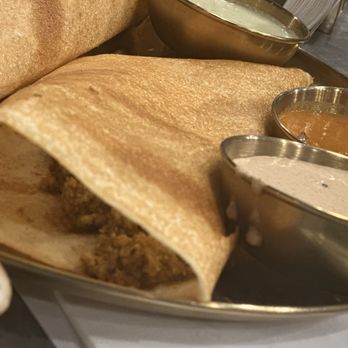 Saapaaduu - Chicken Kheema Dosa - Indian Near Me - San Jose, California Saapaaduu - Chicken Kheema Dosa - Indian Near Me - San Jose, California