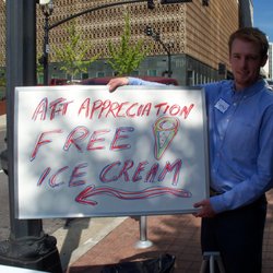 Mr Bryan Ice Cream - No extra charge for my on-the-spot artwork. LOL
AT&T didn't have time to hire the local Picasso. LOL