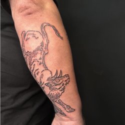 Golden Tiger Tattoo - Noe