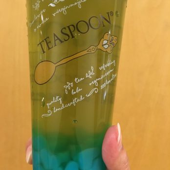 Teaspoon Milpitas - White Grape Oolong Tea with super blue blueberry hearts - Coffee & Tea Near Me - Milpitas, California Teaspoon Milpitas - White Grape Oolong Tea with super blue blueberry hearts - Coffee & Tea Near Me - Milpitas, California