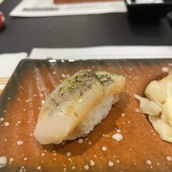 Sushi Hayashi - Scallop yuzu - Japanese Near Me - New York, New York Sushi Hayashi - Scallop yuzu - Japanese Near Me - New York, New York