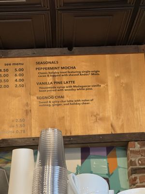 Menu photo 3 Cathedral Coffee Portland, OR