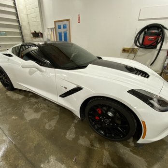 Cleveland Tint - 19' Corvette Stingray 20% front, 5% back. - Car Window Tinting Near Me - Avon, Ohio