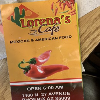 Lorena's Cafe - Menu - American Near Me - Phoenix, Arizona Lorena's Cafe - Menu - American Near Me - Phoenix, Arizona