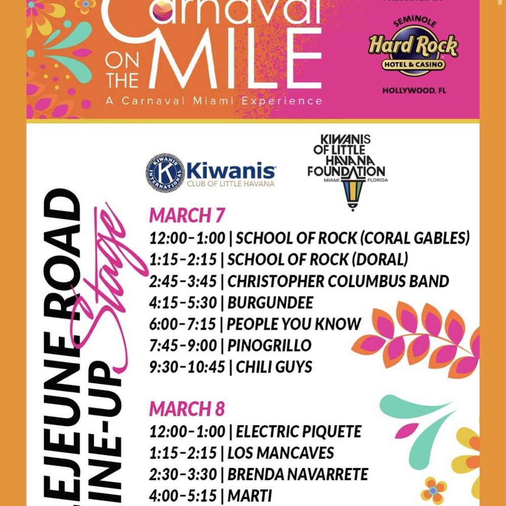 Carnaval On The Mile - Festivals Near Me - Coral Gables, Florida Carnaval On The Mile - Festivals Near Me - Coral Gables, Florida