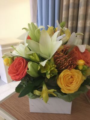 Old City Flowers by null