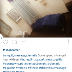 Tranquil Massage - Follow me on instagram!