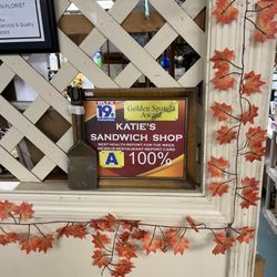 Katie's Sandwich Shop - "A" health rating!