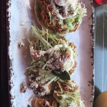 Red Maple - Chicken Chicken Tinga Tostadas Brunch - Cafes Near Me - Los Angeles, California Red Maple - Chicken Chicken Tinga Tostadas Brunch - Cafes Near Me - Los Angeles, California